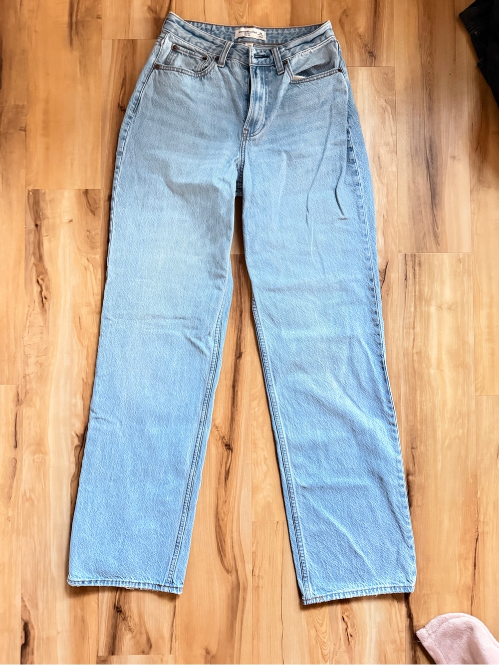 Abercrombie & Fitch Light Blue Straight Jeans